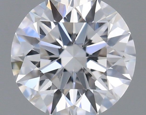 0.33 Carat Round Shaped, Very Good Cut, D Color, VS2 Clarity, GIA Certified Lab Grown Diamond