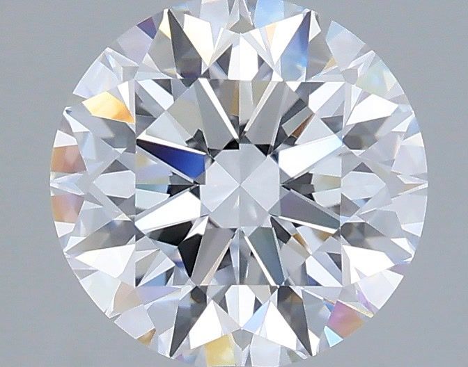 2.01 Carat Round Shaped, Ideal Cut, F Color, VVS2 Clarity, IGI Certified Lab Grown Diamond