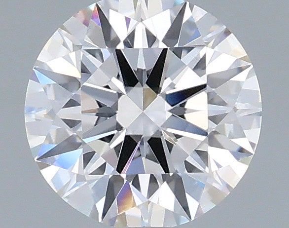 1.23 Carat Round Shaped, Ideal Cut, D Color, VVS2 Clarity, IGI Certified Lab Grown Diamond
