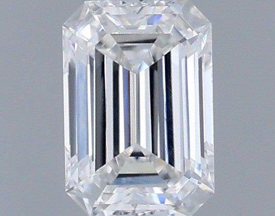 0.52 Carat Emerald Shaped, Very Good Cut, D Color, VVS2 Clarity, IGI Certified Lab Grown Diamond