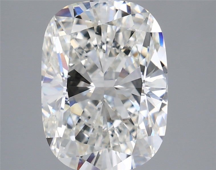 4.24 Carat Cushion Shaped, Very Good Cut, G Color, VVS2 Clarity, IGI Certified Lab Grown Diamond