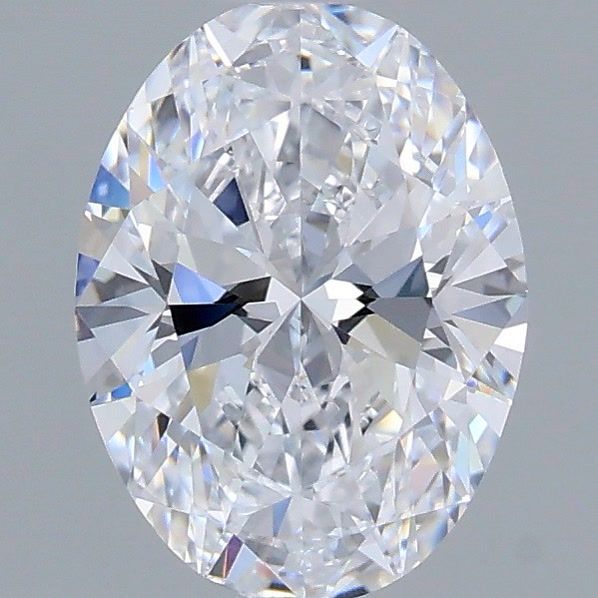 1.05 Carat Oval Shaped, Very Good Cut, D Color, VVS2 Clarity, IGI Certified Lab Grown Diamond