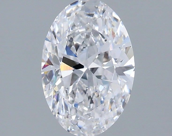 1.11 Carat Oval Shaped, Very Good Cut, D Color, VS1 Clarity, IGI Certified Lab Grown Diamond