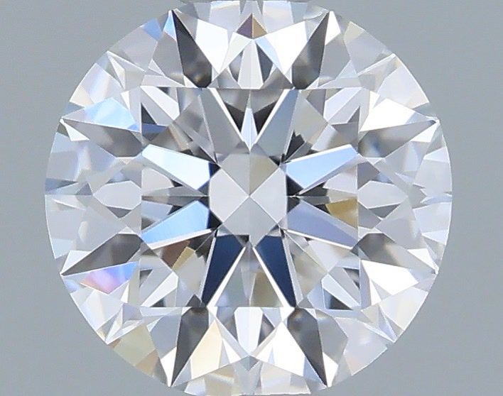 0.53 Carat Round Shaped, Ideal Cut, D Color, IF Clarity, IGI Certified Lab Grown Diamond