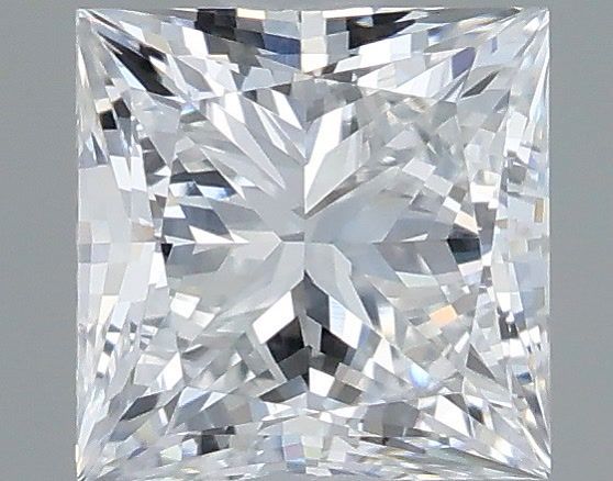 0.77 Carat Princess Shaped, Very Good Cut, D Color, VVS1 Clarity, IGI Certified Lab Grown Diamond
