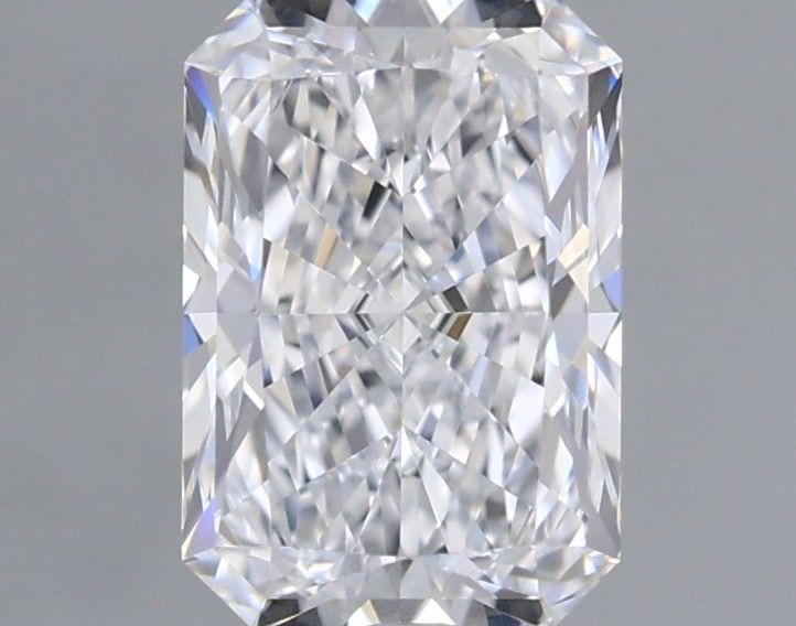1.07 Carat Radiant Shaped, Ideal Cut, D Color, IF Clarity, IGI Certified Lab Grown Diamond