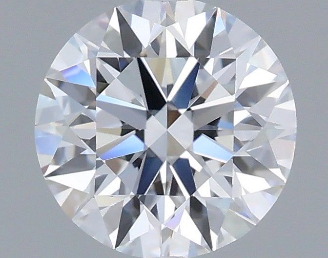 1.04 Carat Round Shaped, Ideal Cut, D Color, VVS2 Clarity, IGI Certified Lab Grown Diamond