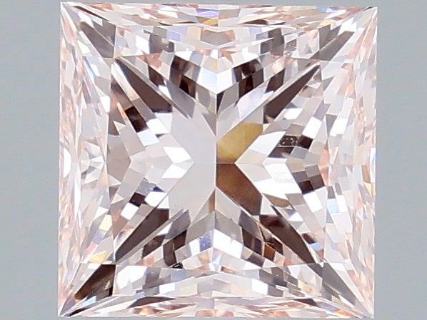 3.00 Carat Princess Shaped, Excellent Cut, VVS2 Clarity, IGI Certified Lab Grown Diamond