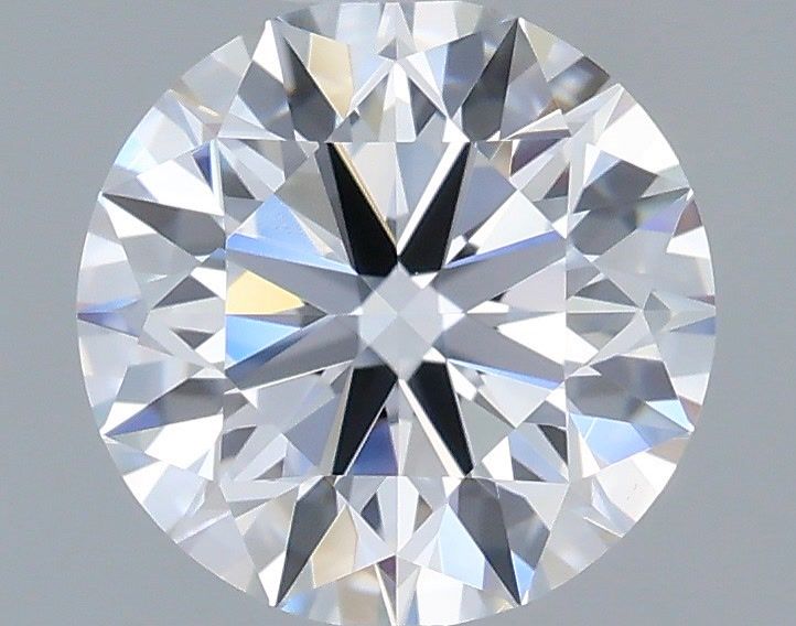 1.04 Carat Round Shaped, Ideal Cut, D Color, VVS2 Clarity, IGI Certified Lab Grown Diamond