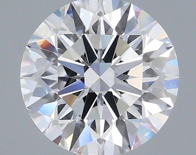 1.29 Carat Round Shaped, Ideal Cut, D Color, VVS1 Clarity, IGI Certified Lab Grown Diamond