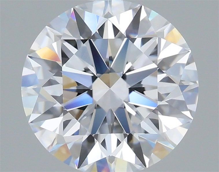 2.02 Carat Round Shaped, Ideal Cut, E Color, FL Clarity, IGI Certified Lab Grown Diamond