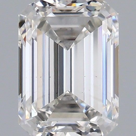 1.18 Carat Emerald Shaped, Very Good Cut, F Color, VS1 Clarity, IGI Certified Lab Grown Diamond