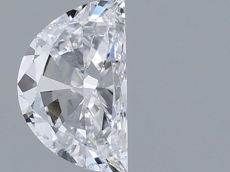 1.03 Carat Half Moon Shaped, Very Good Cut, D Color, VS1 Clarity, IGI Certified Lab Grown Diamond