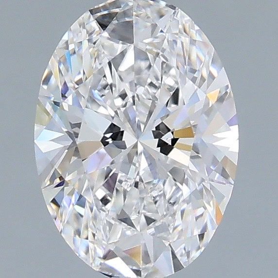1.35 Carat Oval Shaped, Very Good Cut, D Color, IF Clarity, IGI Certified Lab Grown Diamond