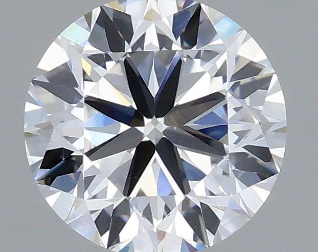 1.27 Carat Round Shaped, Good Cut, D Color, VS1 Clarity, IGI Certified Lab Grown Diamond