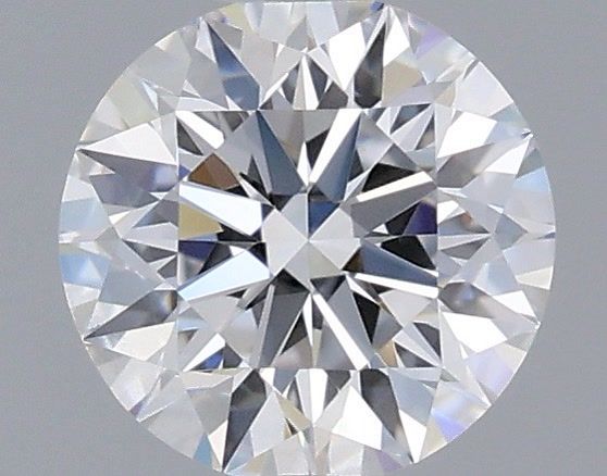 0.53 Carat Round Shaped, Ideal Cut, D Color, VS1 Clarity, IGI Certified Lab Grown Diamond