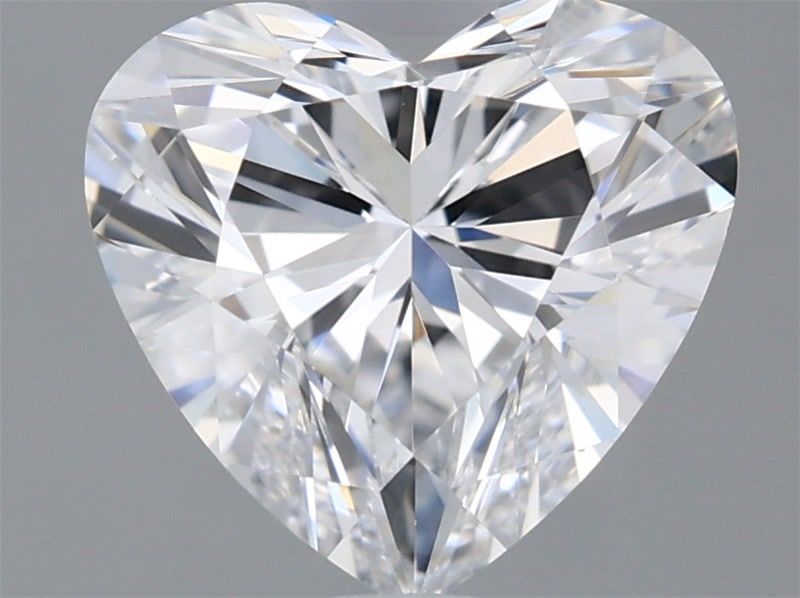 1.52 Carat Heart Shaped, Ideal Cut, D Color, IF Clarity, IGI Certified Lab Grown Diamond