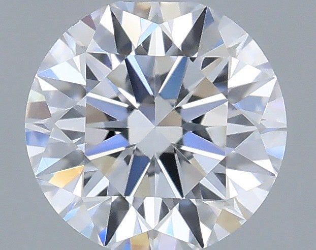 0.34 Carat Round Shaped, Ideal Cut, D Color, VVS2 Clarity, IGI Certified Lab Grown Diamond