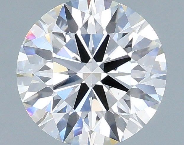 1.24 Carat Round Shaped, Ideal Cut, D Color, VS1 Clarity, IGI Certified Lab Grown Diamond