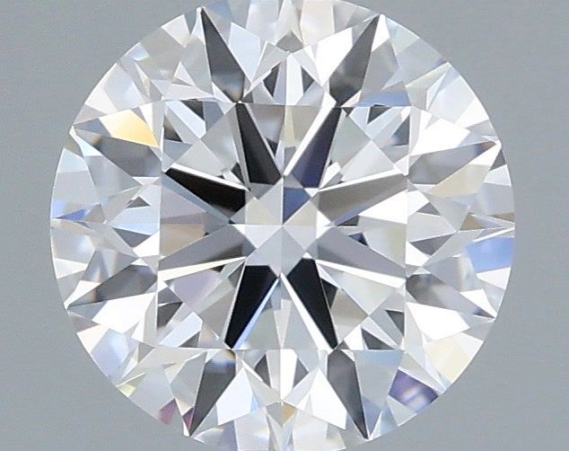 1.08 Carat Round Shaped, Ideal Cut, D Color, VVS2 Clarity, IGI Certified Lab Grown Diamond