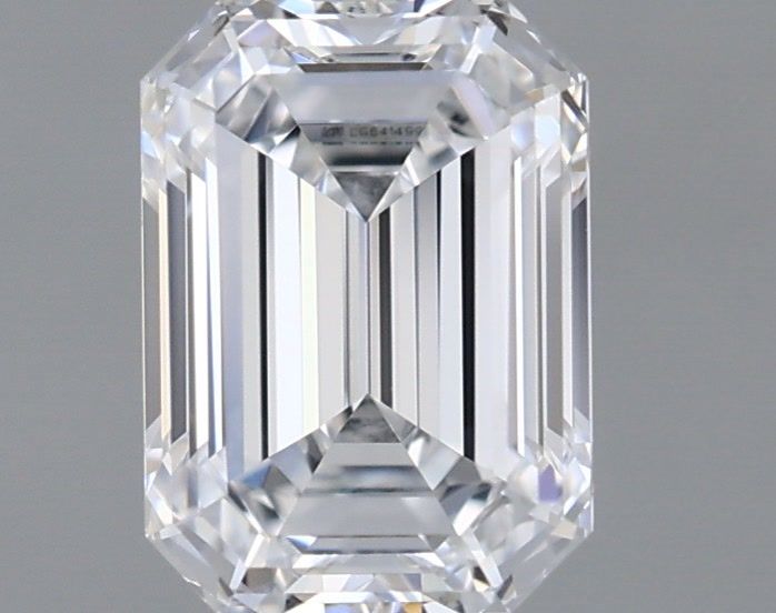 1.08 Carat Emerald Shaped, Ideal Cut, D Color, VVS1 Clarity, IGI Certified Lab Grown Diamond
