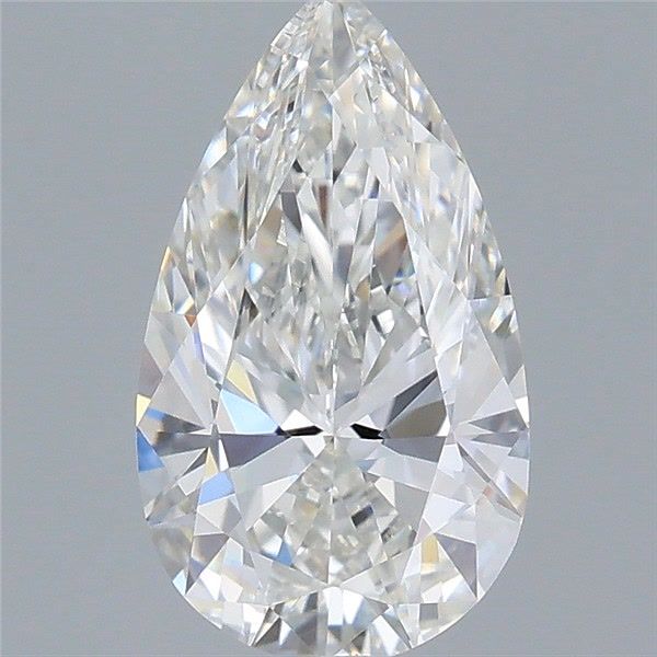 1.04 Carat Pear Shaped, Ideal Cut, F Color, VVS2 Clarity, IGI Certified Lab Grown Diamond
