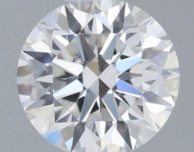 0.54 Carat Round Shaped, Ideal Cut, D Color, VVS2 Clarity, IGI Certified Lab Grown Diamond