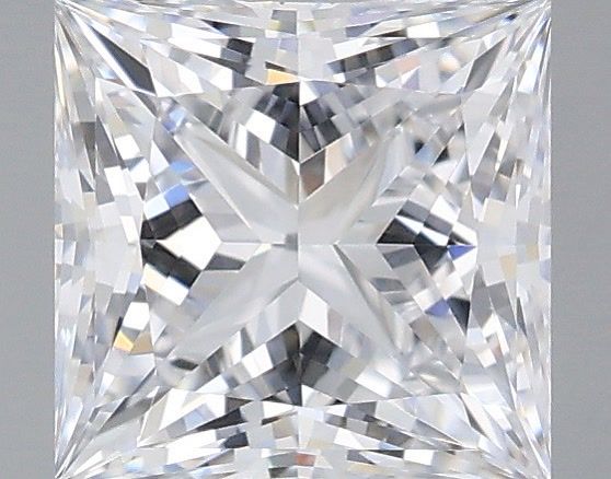 1.04 Carat Princess Shaped, Ideal Cut, D Color, IF Clarity, IGI Certified Lab Grown Diamond