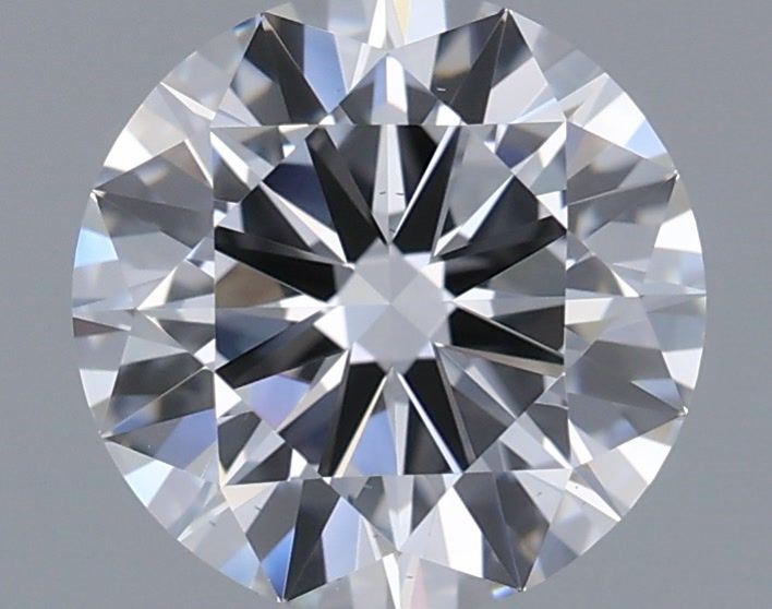 1.24 Carat Round Shaped, Ideal Cut, D Color, VS2 Clarity, IGI Certified Lab Grown Diamond