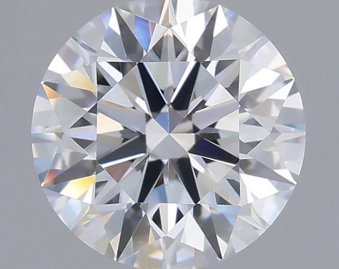 1.26 Carat Round Shaped, Ideal Cut, D Color, VVS2 Clarity, IGI Certified Lab Grown Diamond