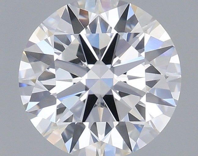 1.07 Carat Round Shaped, Ideal Cut, D Color, VVS2 Clarity, IGI Certified Lab Grown Diamond