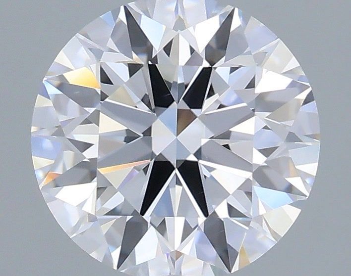 1.38 Carat Round Shaped, Ideal Cut, D Color, VS2 Clarity, IGI Certified Lab Grown Diamond