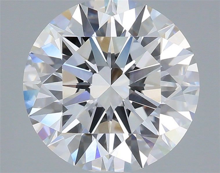 3.10 Carat Round Shaped, Ideal Cut, E Color, VVS2 Clarity, IGI Certified Lab Grown Diamond