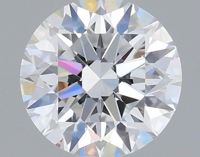 1.06 Carat Round Shaped, Excellent Cut, D Color, VVS2 Clarity, IGI Certified Lab Grown Diamond
