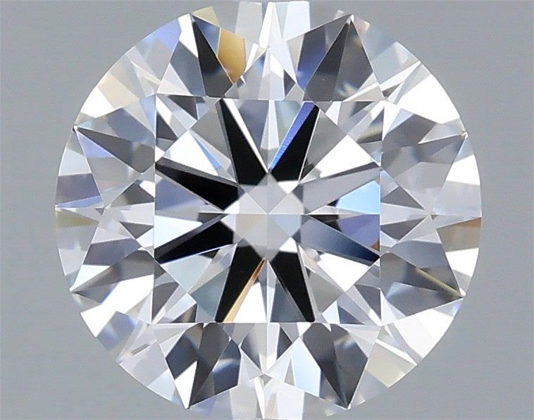 2.03 Carat Round Shaped, Ideal Cut, D Color, IF Clarity, IGI Certified Lab Grown Diamond