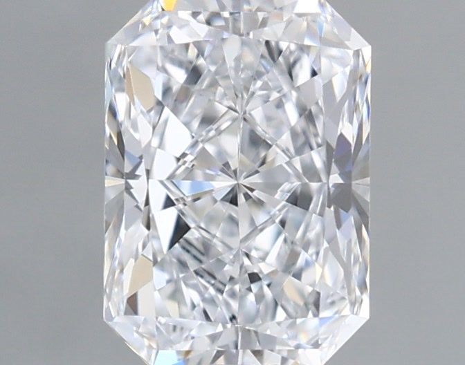 1.04 Carat Radiant Shaped, Ideal Cut, D Color, VVS1 Clarity, IGI Certified Lab Grown Diamond