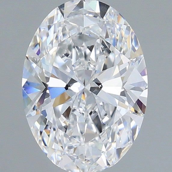 1.42 Carat Oval Shaped, Very Good Cut, D Color, VVS1 Clarity, IGI Certified Lab Grown Diamond