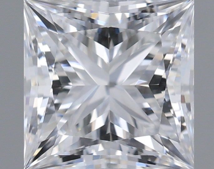 1.05 Carat Princess Shaped, Ideal Cut, E Color, VVS1 Clarity, IGI Certified Lab Grown Diamond