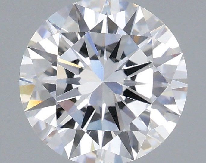 1.99 Carat Round Shaped, Excellent Cut, D Color, VVS2 Clarity, IGI Certified Lab Grown Diamond