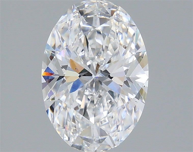 2.03 Carat Oval Shaped, Ideal Cut, D Color, VS2 Clarity, IGI Certified Lab Grown Diamond