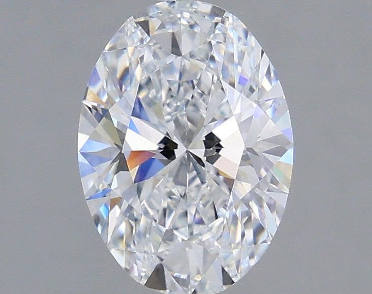 1.51 Carat Oval Shaped, Ideal Cut, D Color, VVS2 Clarity, IGI Certified Lab Grown Diamond