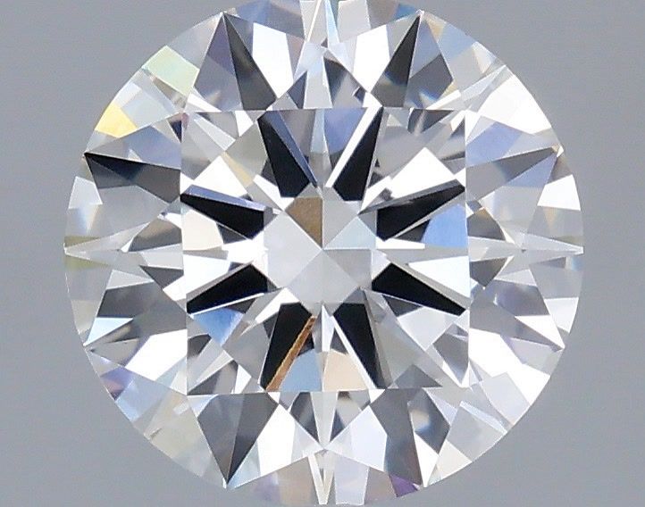 2.03 Carat Round Shaped, Excellent Cut, E Color, VVS2 Clarity, IGI Certified Lab Grown Diamond