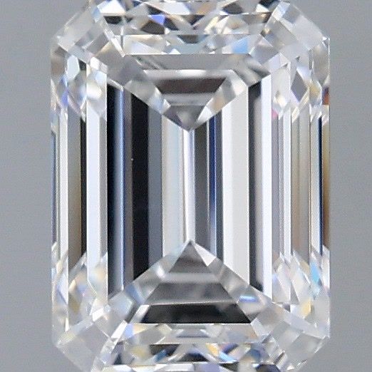 1.96 Carat Emerald Shaped, Very Good Cut, D Color, VVS2 Clarity, IGI Certified Lab Grown Diamond