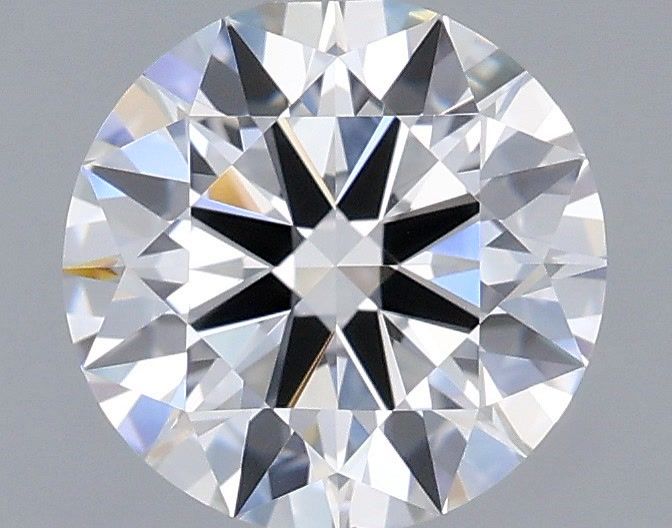 1.37 Carat Round Shaped, Ideal Cut, D Color, VVS2 Clarity, IGI Certified Lab Grown Diamond