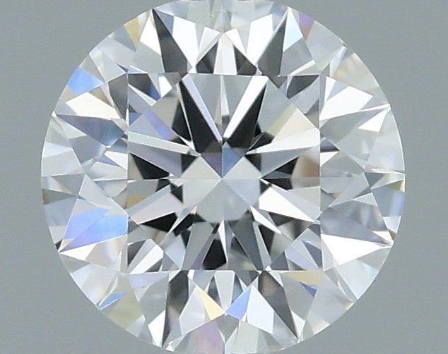 0.53 Carat Round Shaped, Ideal Cut, D Color, VS1 Clarity, IGI Certified Lab Grown Diamond