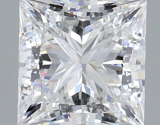 0.78 Carat Princess Shaped, Very Good Cut, D Color, VS1 Clarity, IGI Certified Lab Grown Diamond