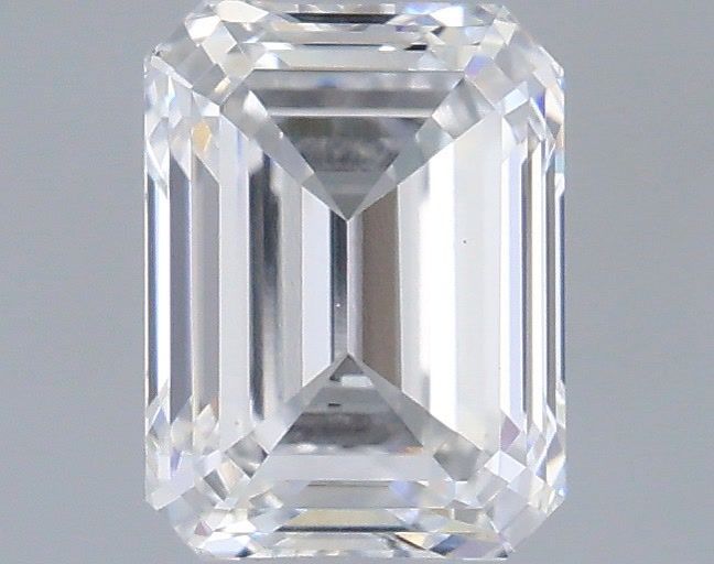 1.00 Carat Emerald Shaped, Ideal Cut, E Color, VS1 Clarity, IGI Certified Lab Grown Diamond