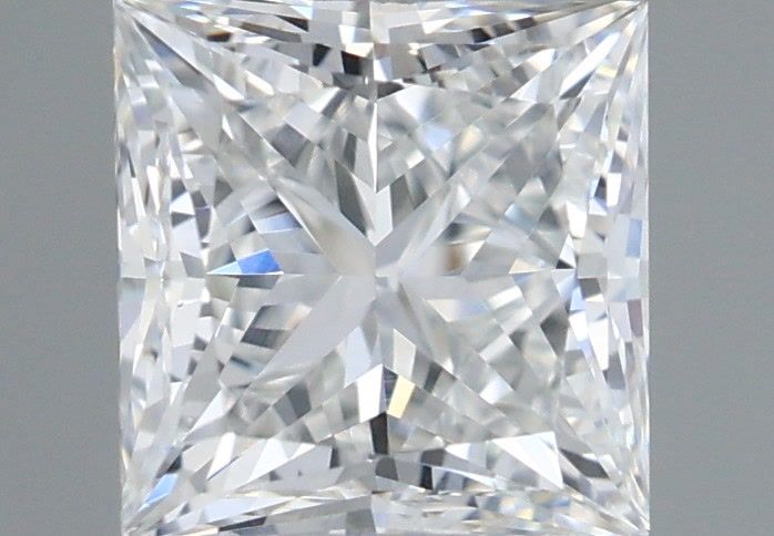 1.09 Carat Princess Shaped, Very Good Cut, E Color, VVS2 Clarity, IGI Certified Lab Grown Diamond