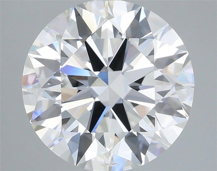 4.02 Carat Round Shaped, Ideal Cut, F Color, VS2 Clarity, IGI Certified Lab Grown Diamond