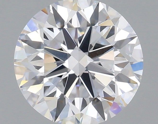 1.36 Carat Round Shaped, Excellent Cut, D Color, VVS2 Clarity, IGI Certified Lab Grown Diamond